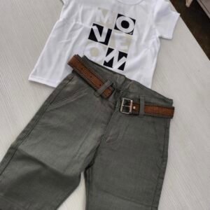 Βερμουδα παντελονι με ζωνη