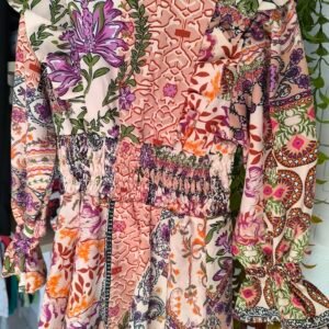 Φορεμα με Floral σχεδιο & βολαν