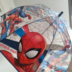 Παιδικη διαφανη ομπρελα Spiderman