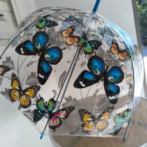Ομπρελα αυτοματη Πεταλουδες